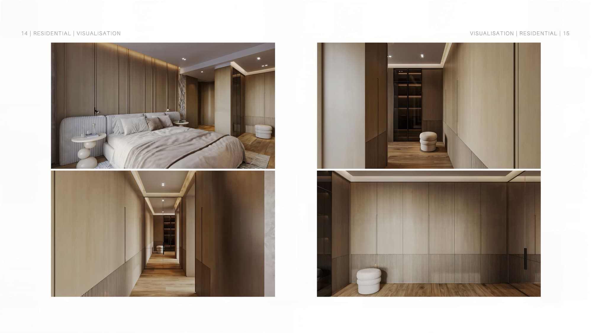 Living room and dining area