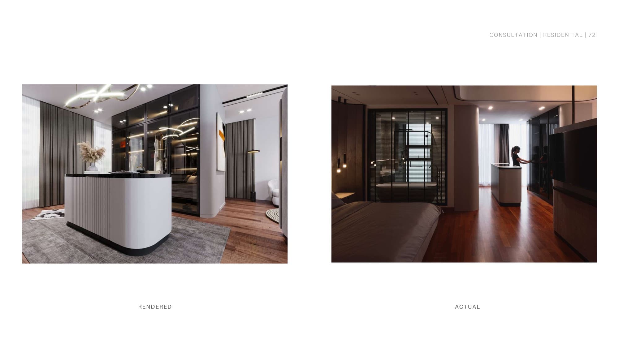 Bathroom with green tile accents