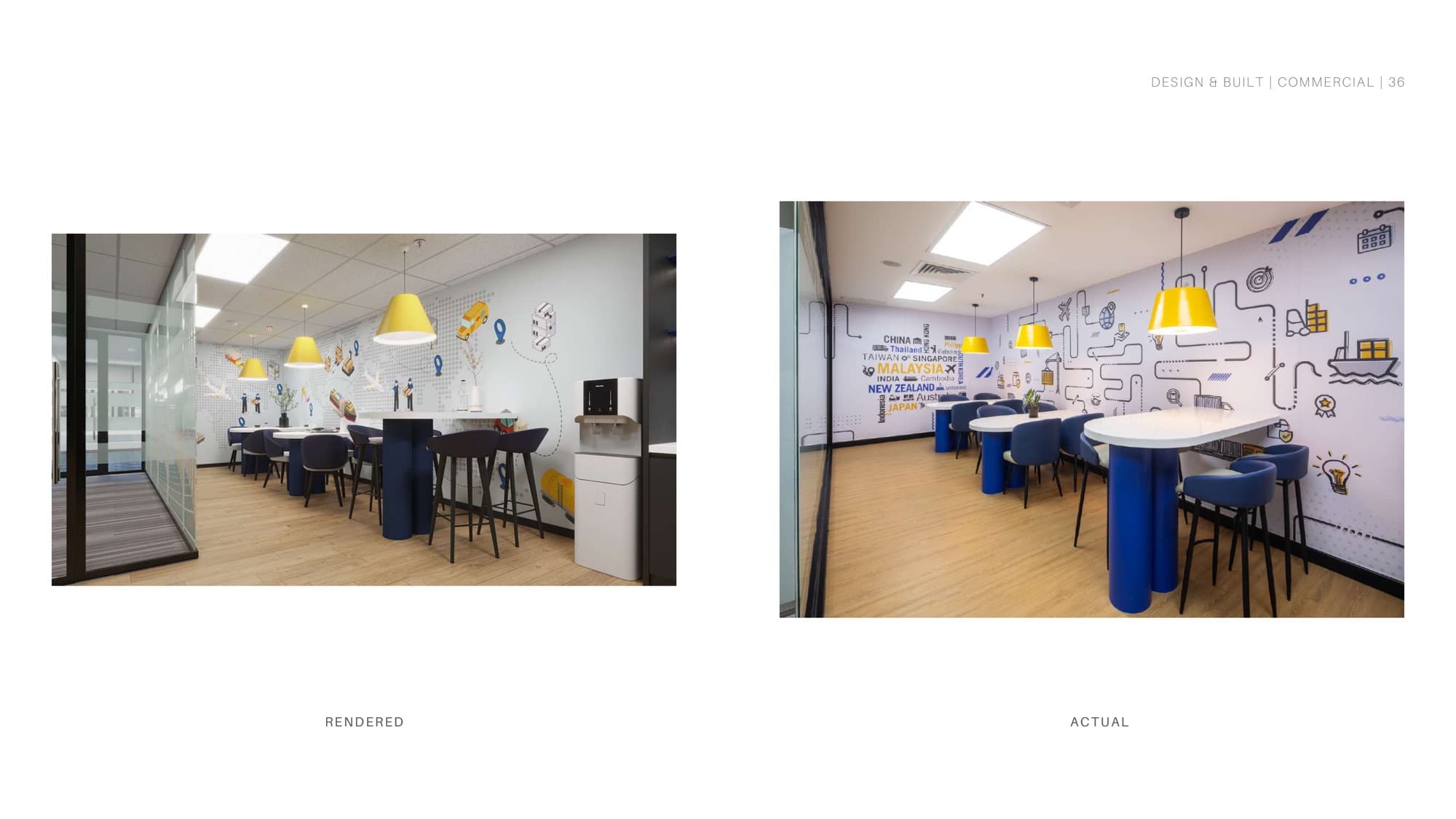 Workstation with timber divider